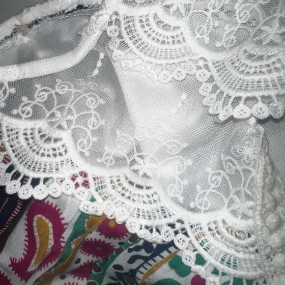 JODIFL Multi-Colored Floral Print lined Large‎ EUC - Picture 6 of 7